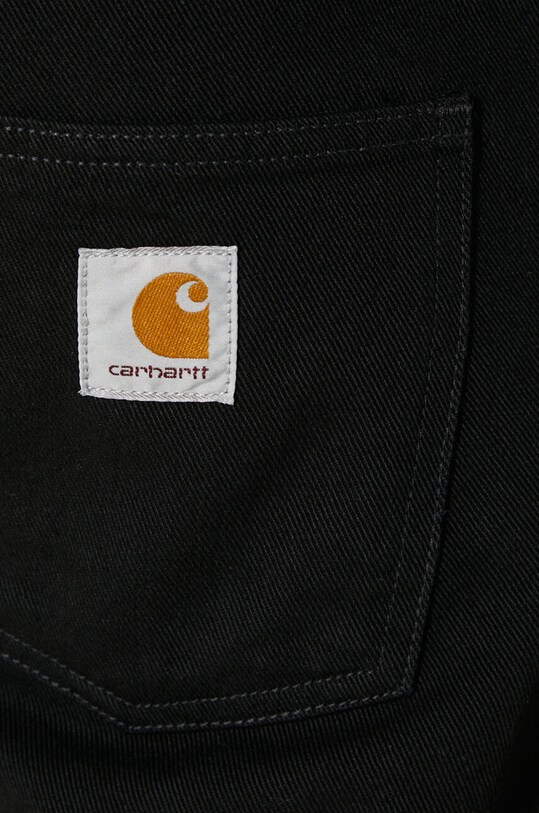 Carhartt WIP jeansy bawełniane Newel Pant I029208.892Y czarny