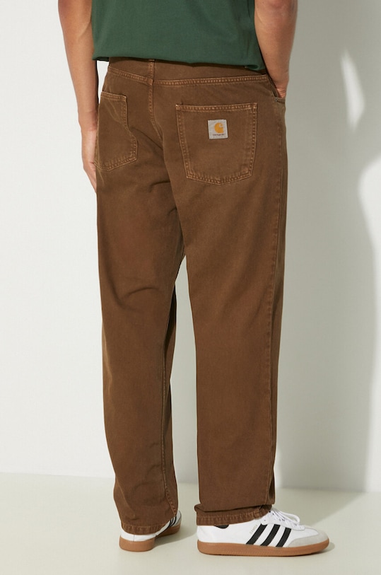 Ρούχα Τζιν παντελόνι Carhartt WIP Newel Pant I033123.2Y4J καφέ