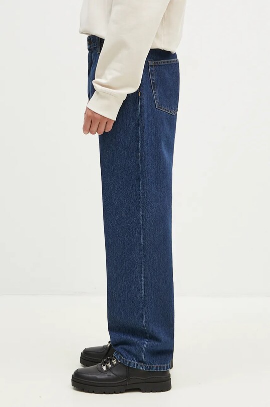 Carhartt WIP jeans Aaron Pant I034237.0106 albastru AW24