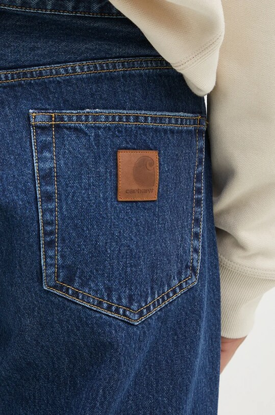 Carhartt WIP jeans Aaron Pant albastru I034237.0106