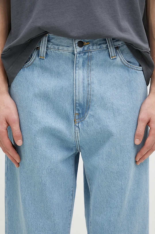 Carhartt WIP jeans Aaron Pant albastru I034237.0112