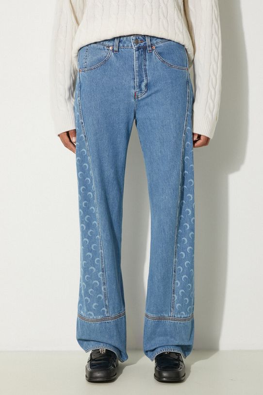 Джинси Marine Serre Moon Laser Denim Curved Jeans