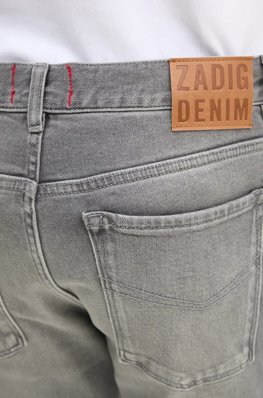 Τζιν παντελόνι ZADIG&VOLTAIRE γκρί WMJE00012