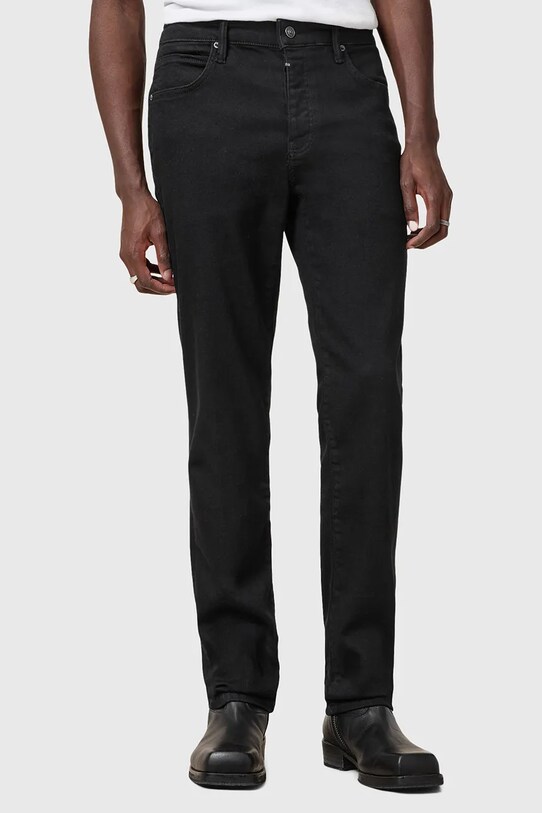 AllSaints jeansy SID M023EB czarny AW25