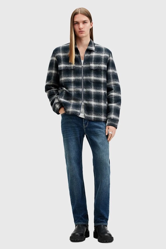 AllSaints jeansy bawełniane REID niebieski M025EB