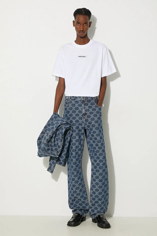 Джинсы Daily Paper Rahul Straight Shield Jeans 2421019 голубой