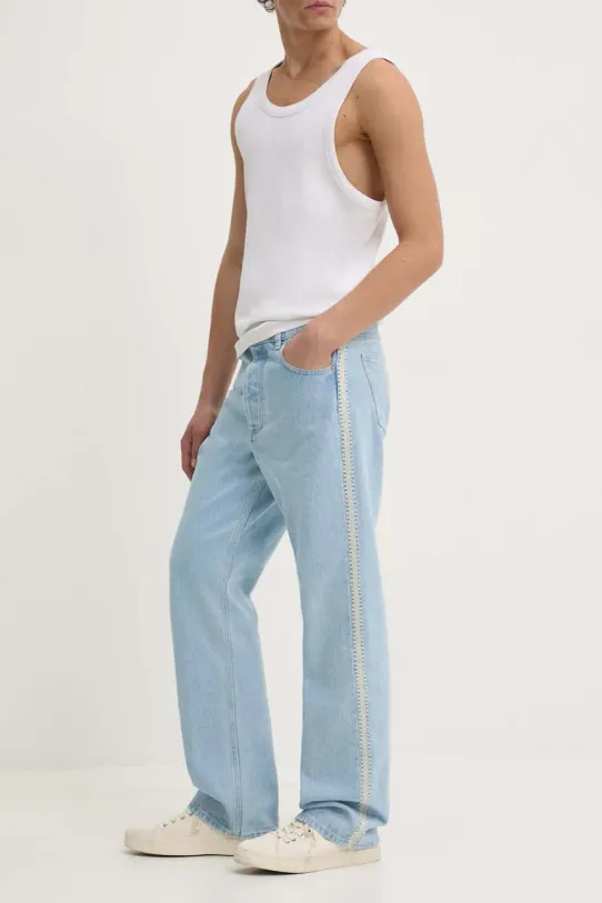 Джинсы Nanushka GANNON голубой NM24PFPA01352