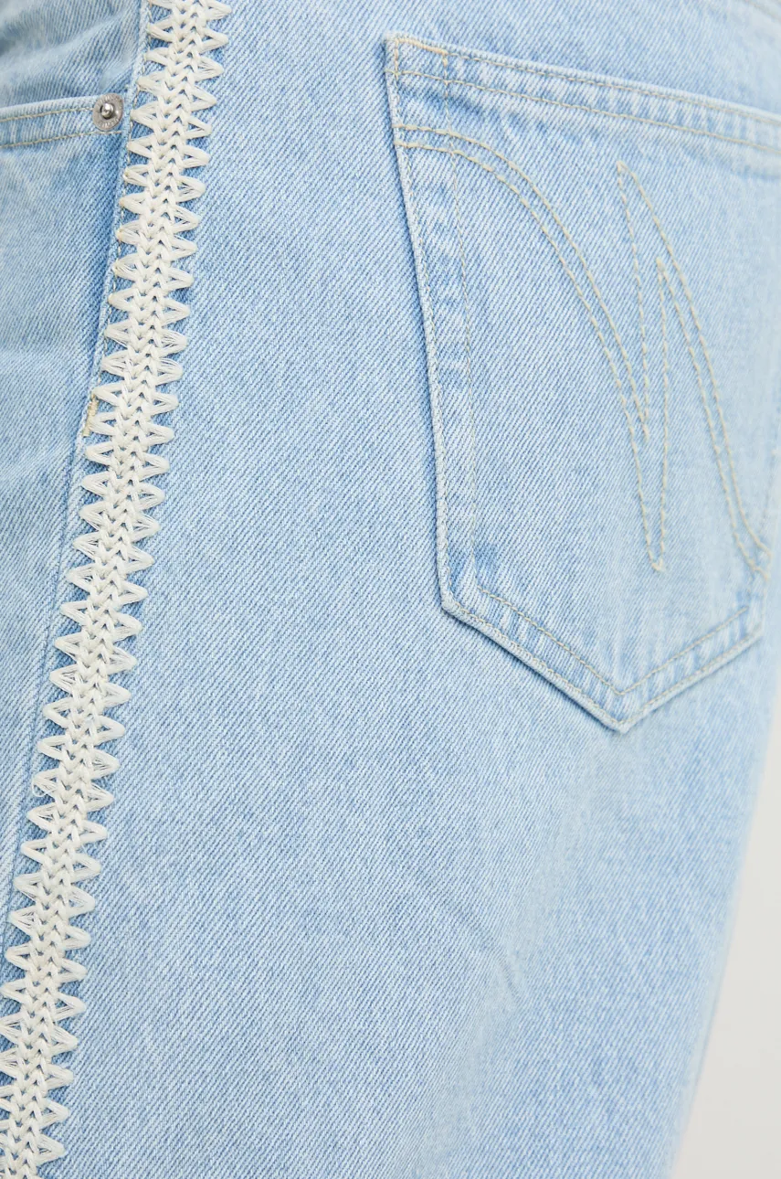 Джинсы Nanushka GANNON NM24PFPA01352 голубой