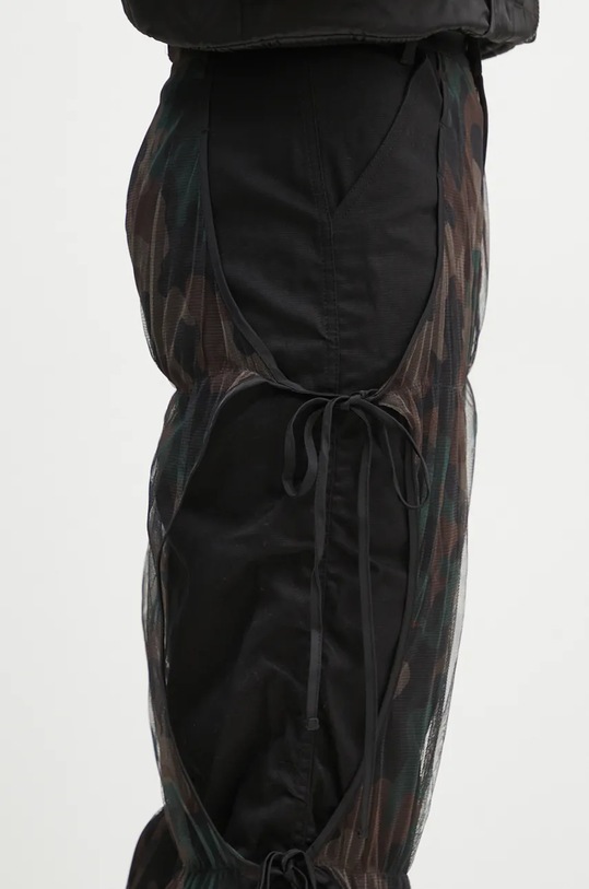 Andersson Bell spodnie Camouflage Mesh Layered Tying Pants apa767w