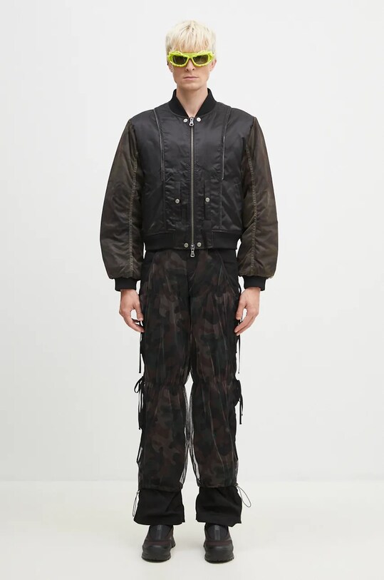 Kalhoty Andersson Bell Camouflage Mesh Layered Tying Pants apa767w