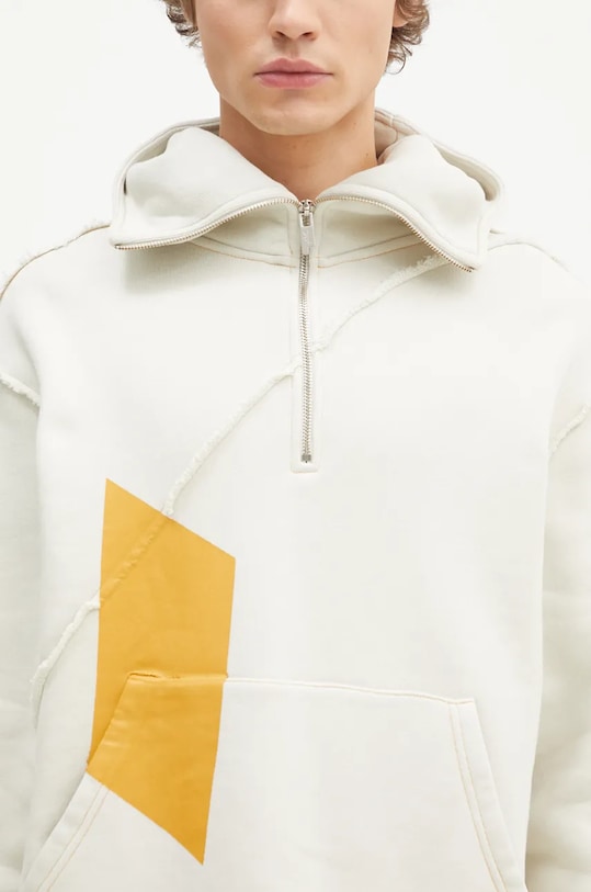 Памучни дънки A-COLD-WALL* Format Pant бежов ACWMB306A