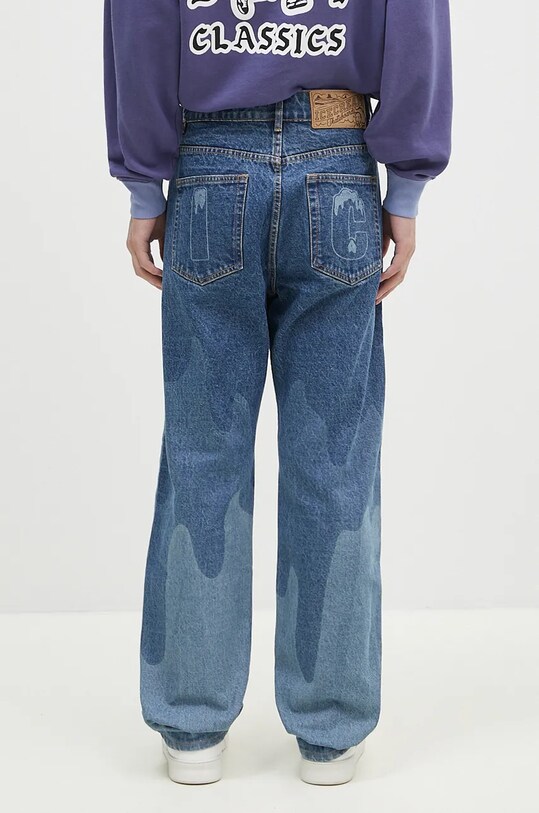 Clothing ICECREAM jeans Running Dog Lazer Drip Denim IC24373 blue