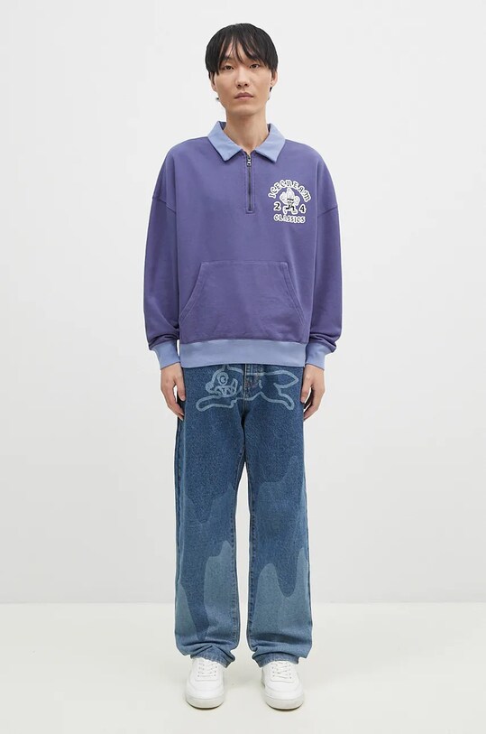 ICECREAM jeans Running Dog Lazer Drip Denim IC24373 blue