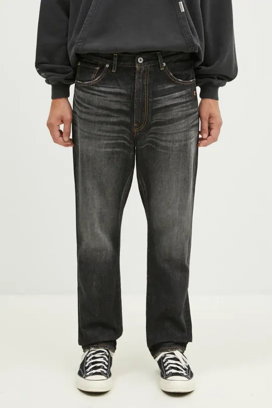 A Bathing Ape jeans One Point Regular Fit 13 Oz Denim black 1K80150006
