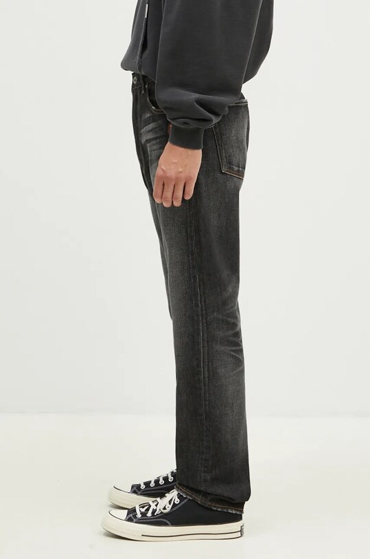 A Bathing Ape jeans One Point Regular Fit 13 Oz Denim 1K80150006 black AW24