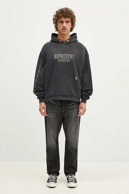 A Bathing Ape jeans One Point Regular Fit 13 Oz Denim 1K80150006 black