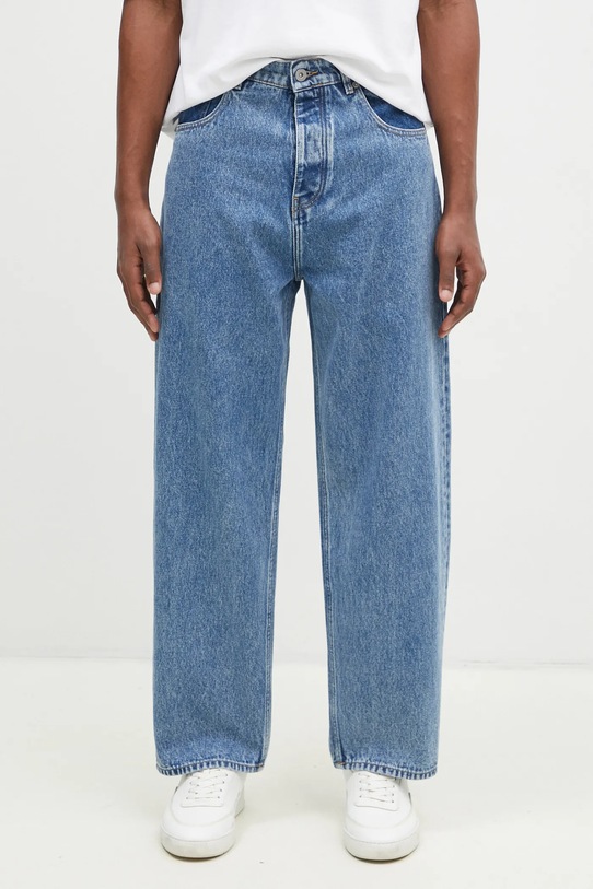 Drôle de Monsieur jeansy Le Jean Baggy niebieski E.BP168.CO123.BE