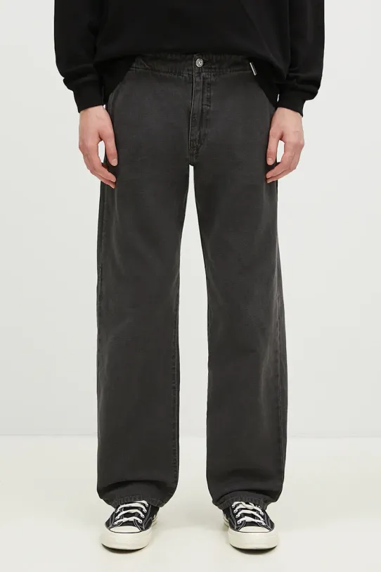Our Legacy jeansy Trucker czarny M4245TA