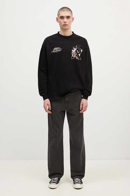 Our Legacy jeansy Trucker czarny M4245TA