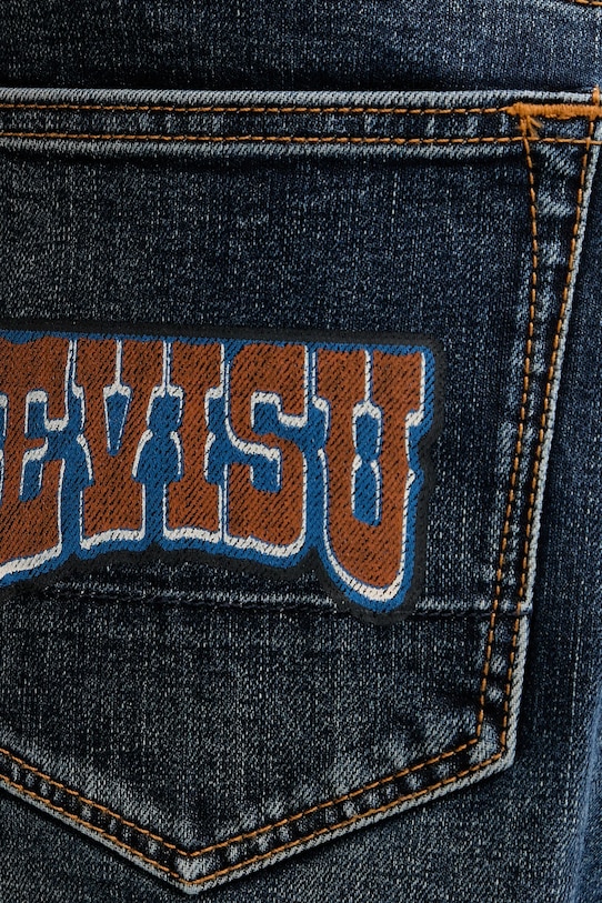 Evisu jeansy Evisu & Slot Emb 2EAHTM4JE8010 granatowy
