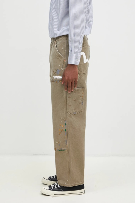 Evisu jeans Seagull Emb & Evisu Print 2EAHTM4PT8035 beige AW24