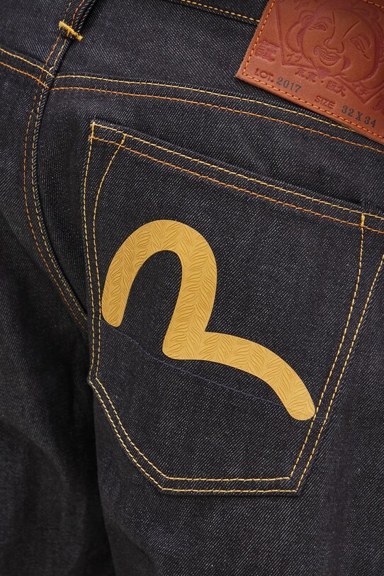 Evisu jeans Seagull Printed navy 2EAHTM4JE1049
