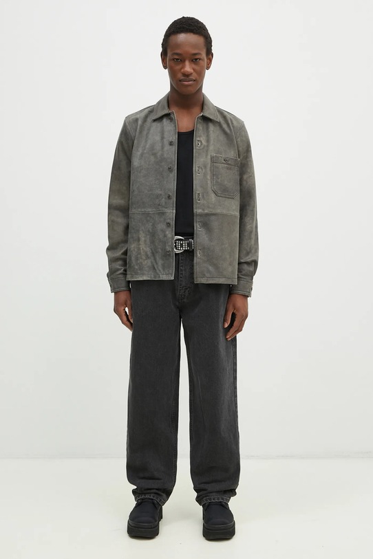 thisisneverthat jeansy Relaxed Jeans TN243DPA5P02 czarny