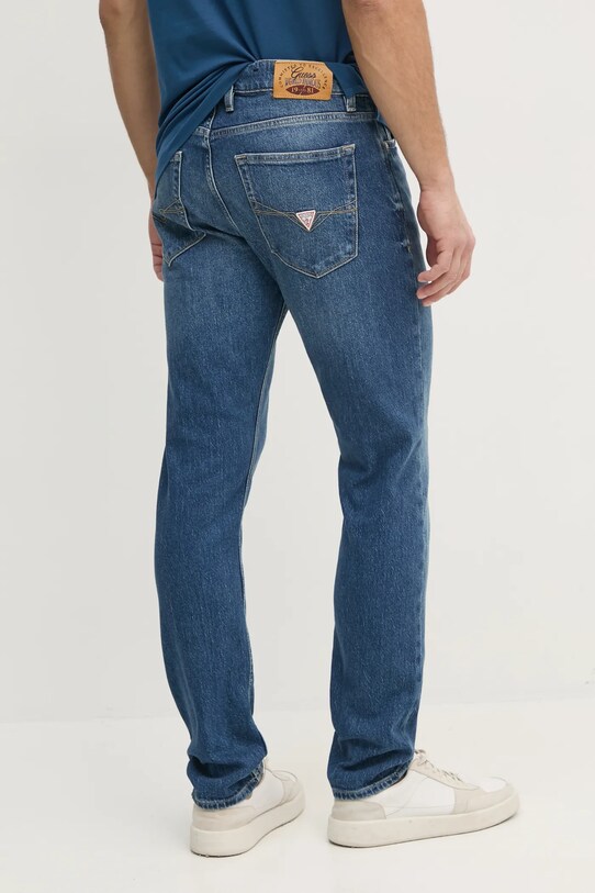 Odzież Guess jeansy M4YAS2.D5DD1 granatowy