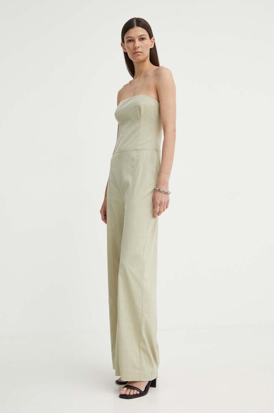 Комбінезон Samsoe Samsoe SARAI casual зелений F24200071