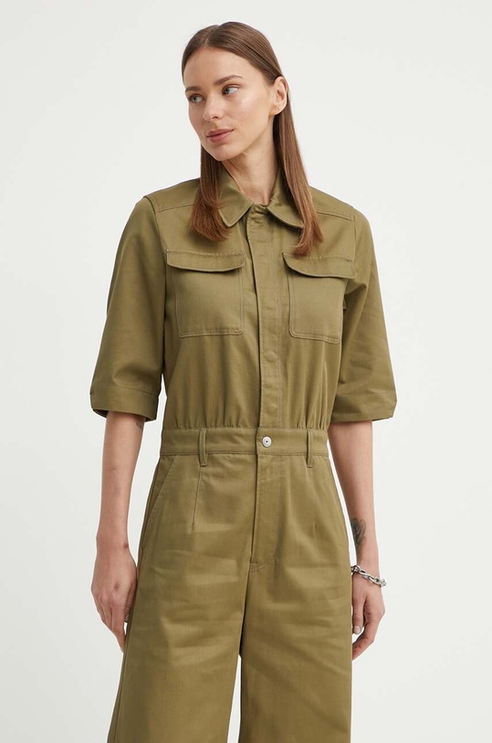 Bavlnený overal G-Star D24588.C962 zelená AW24