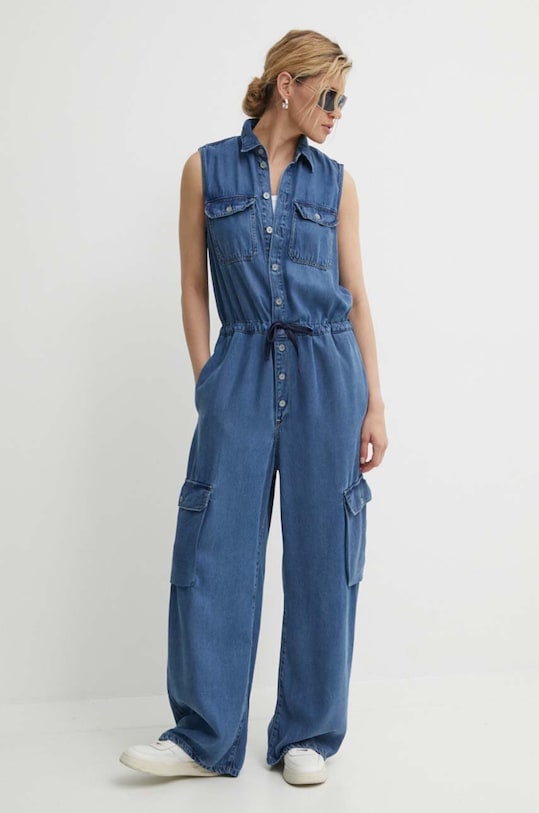 Комбінезон G-Star casual блакитний D24397.D548
