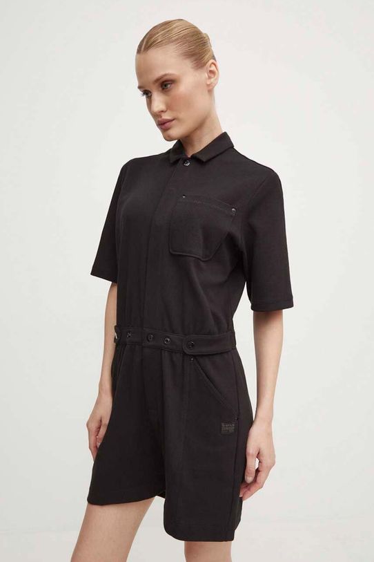 Bavlnený overal G-Star Raw čierna D24577.D275