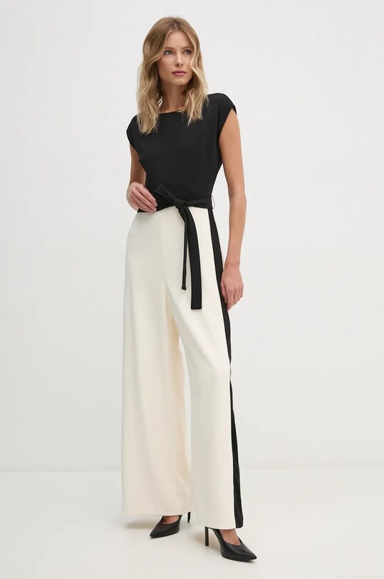 Dkny kombinezon wzorzyste beżowy DD4E154B