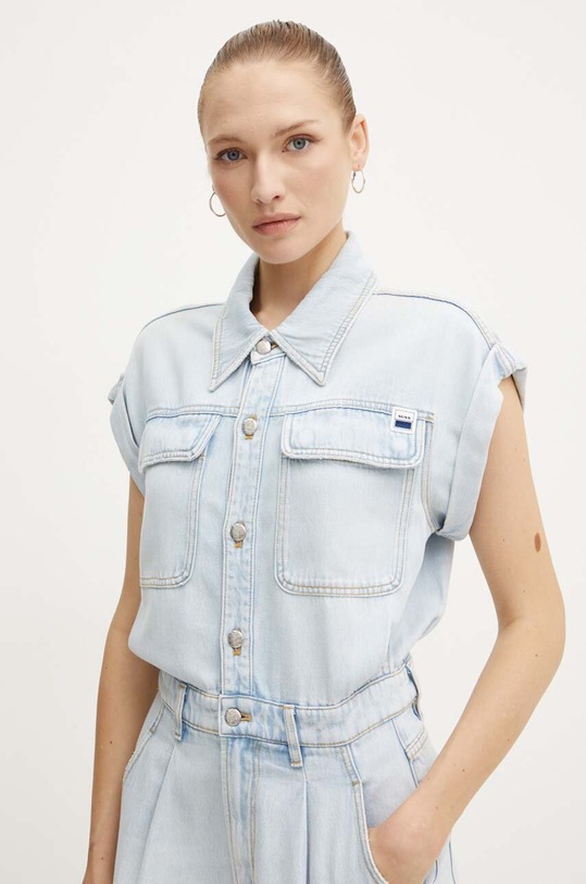 Traper kombinezon Miss Sixty 6L2JJ0280000 JJ0280 DENIM S/JUMPSUIT plava 6L2JJ0280000