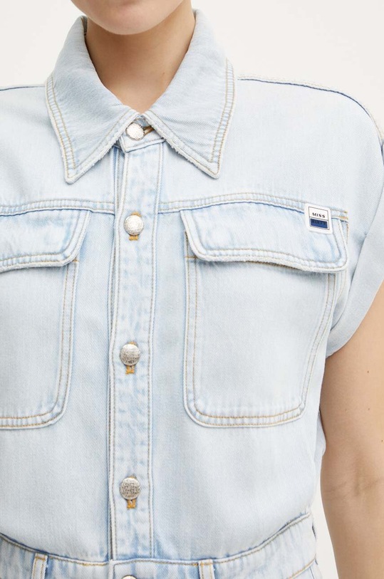 Traper kombinezon Miss Sixty 6L2JJ0280000 JJ0280 DENIM S/JUMPSUIT 6L2JJ0280000 plava