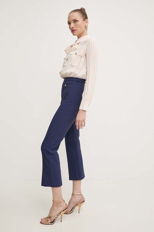Overal Elisabetta Franchi TUT0446E2 tmavomodrá AW24
