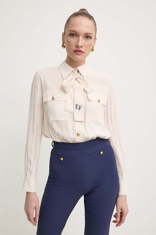Overal Elisabetta Franchi tmavomodrá TUT0446E2