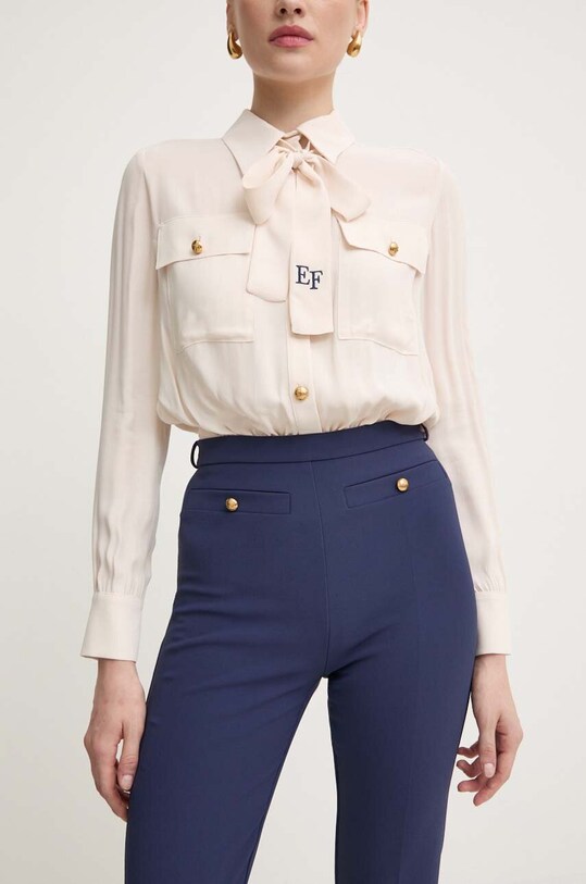 Overal Elisabetta Franchi TUT0446E2 tmavomodrá