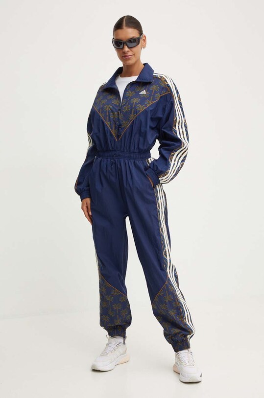 adidas salopeta x Farm Rio cu modele bleumarin IV9740