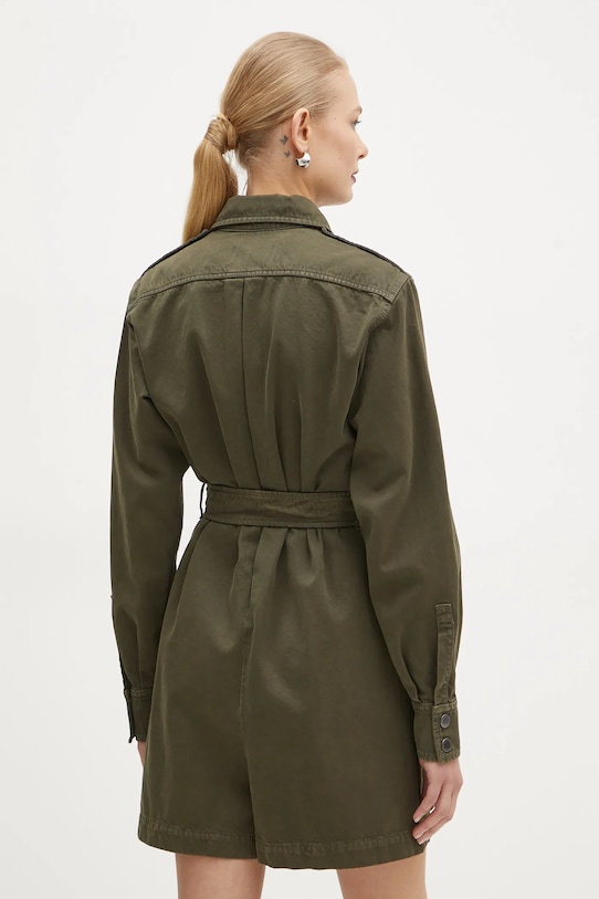 Odzież Weekend Max Mara kombinezon jeansowy 2425246016600 zielony