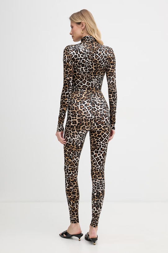 Одежда Elisabetta Franchi комбинезон с вырезами для женщин TUS3247E2 коричневый