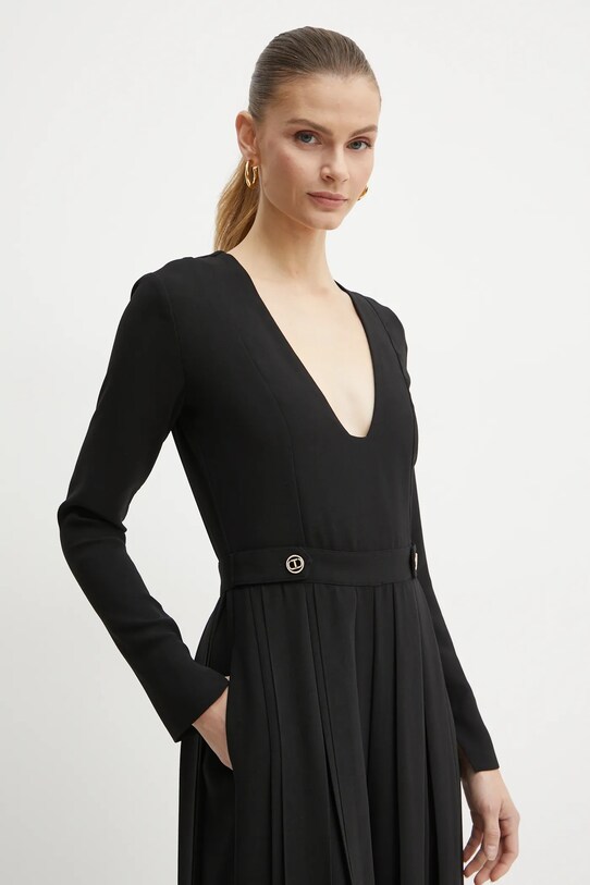 Twinset tuta elegante 242TT2170 nero AW24