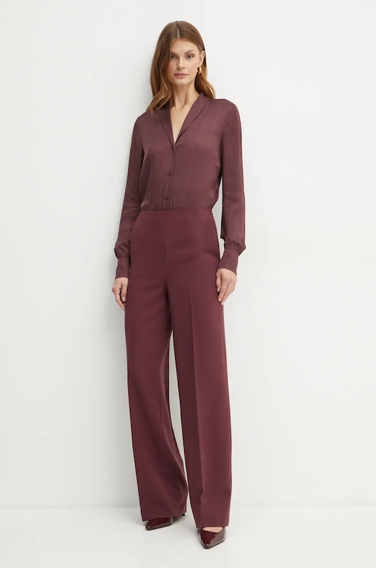 Комбинезон Twinset длинный бордо 242TT2103