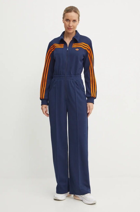 Ολόσωμη φόρμα adidas Originals Jumpsuit casual σκούρο μπλε JN8312