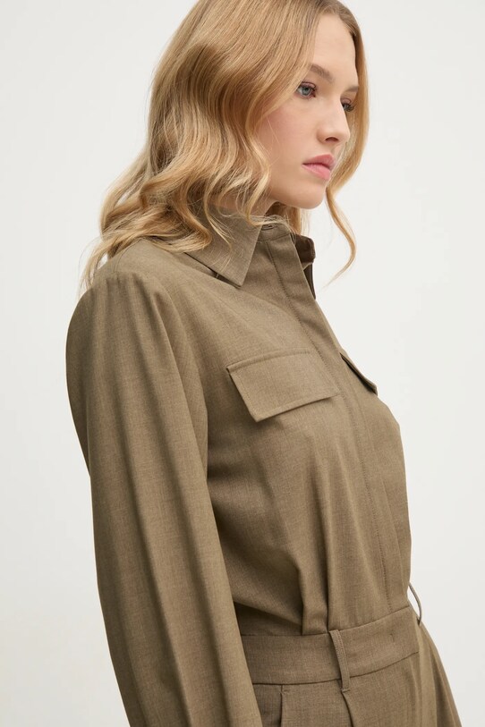 Sisley salopeta 43J0LT00L verde AW24