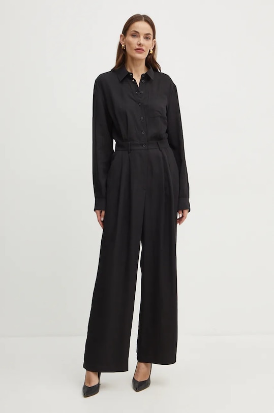 Bardot kombinezon ZARRI casual czarny 59488PB