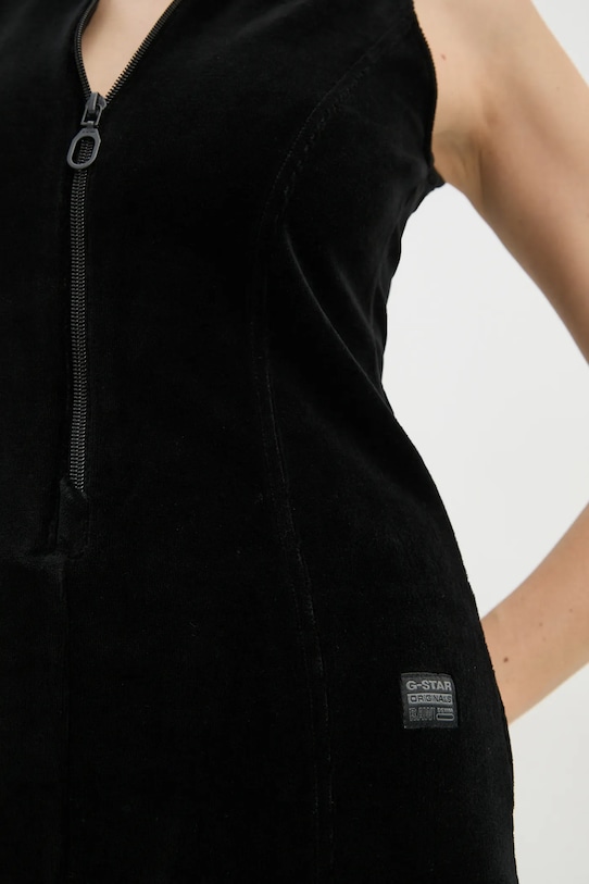 Velurová kombinéza G-Star D25740.D428 černá