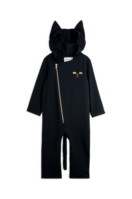 Mini Rodini salopeta copii lung negru 2474012299