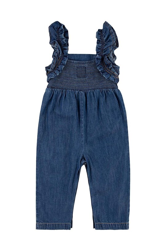 Levi's kombinezon niemowlęcy RUFFLE STRAP JUMPSUIT 1EK963 zielony AW24