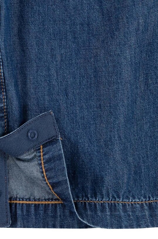 Levi's kombinezon niemowlęcy RUFFLE STRAP JUMPSUIT 1EK963 zielony